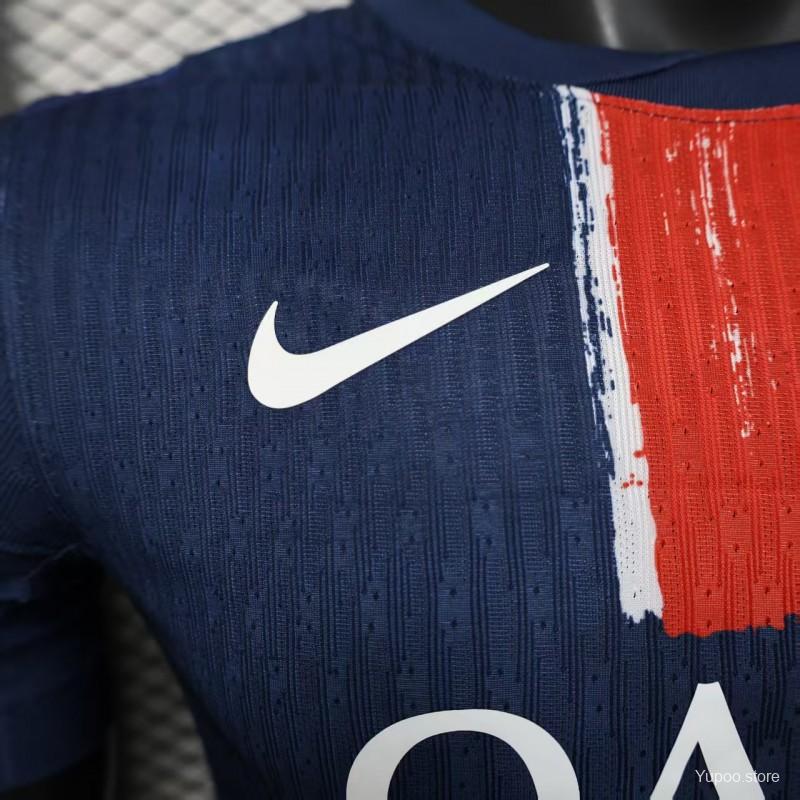 Camisola FC Paris Saint-Germain 2024-25 Principal Final UCL Versão Jogador 1 Estrela
