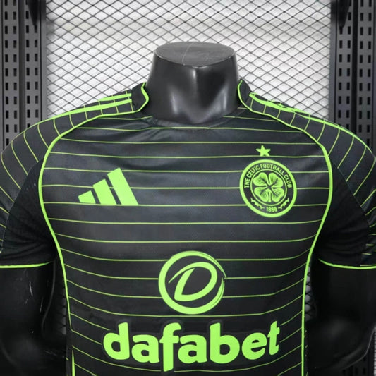 Camisola Celtic FC 2025-26 Alternativa Azul Versão Jogador