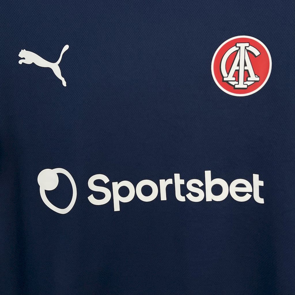 Camisola CA Independiente 2025-26 Alternativa Azul Versão Adepto