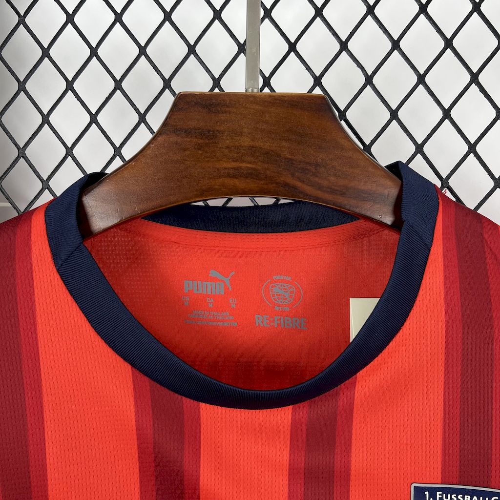 Camisola 1.FC Heidenheim 2025-26 Principal Versão Adepto