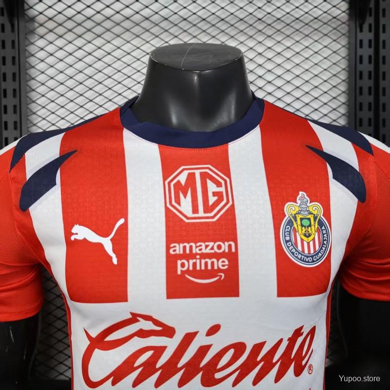 Camisola CD Chivas 2025-26 Principal Versão Jogador