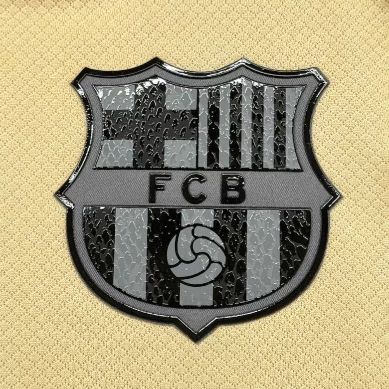 Camisola FC Barcelona 2025-26 Alternativa Amarela UCL Versão Adepto RASHFORD #14
