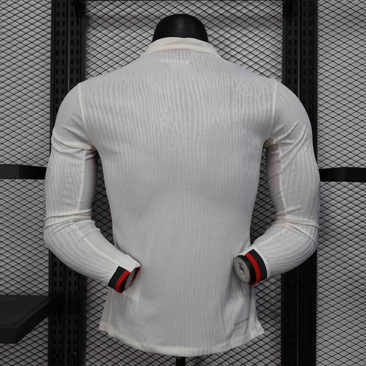 Camisola Manga Comprida CHE 2025-26 Alternativa Branca Versão Jogador