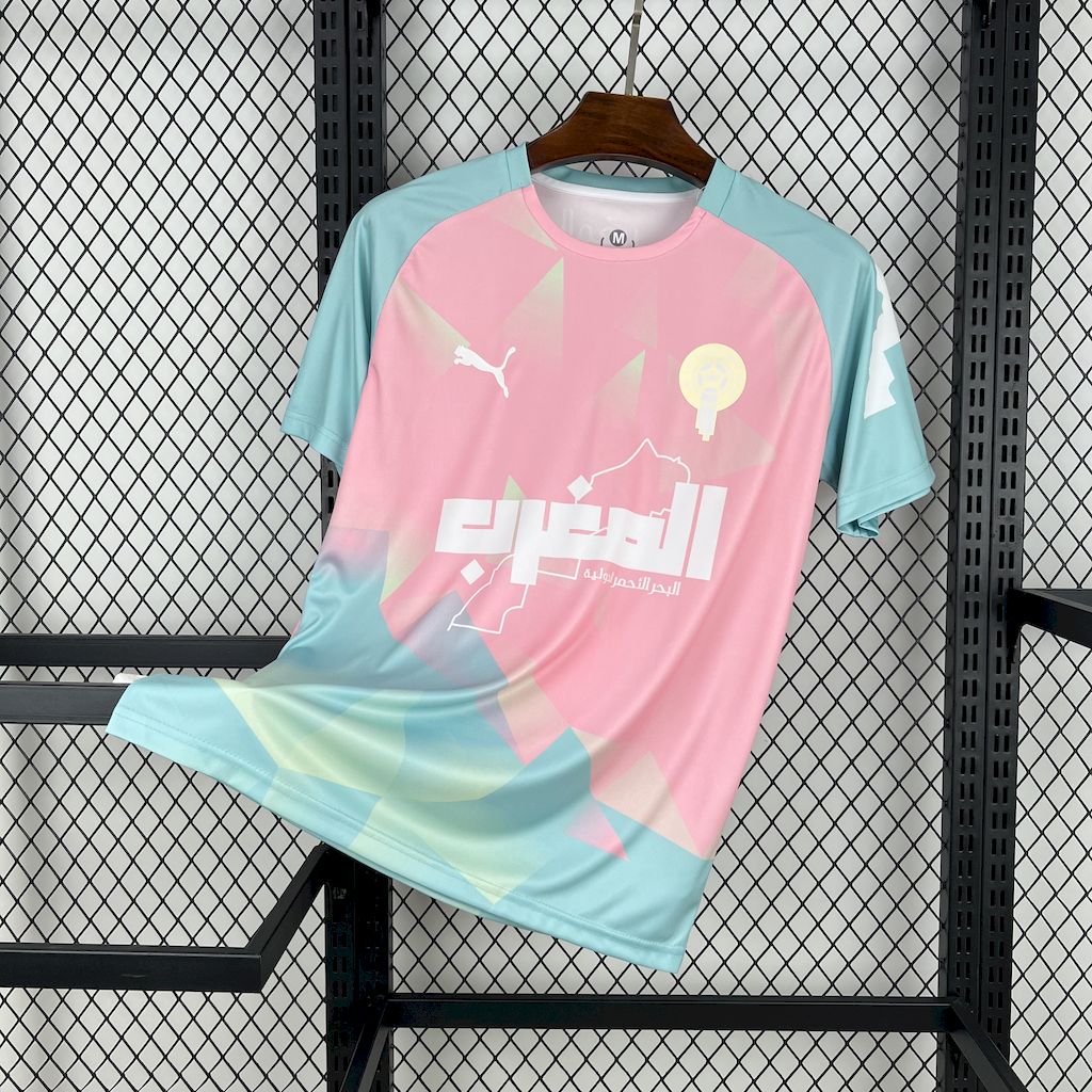 Camisola Marrocos 2025 Pre-Match Versão Adepto