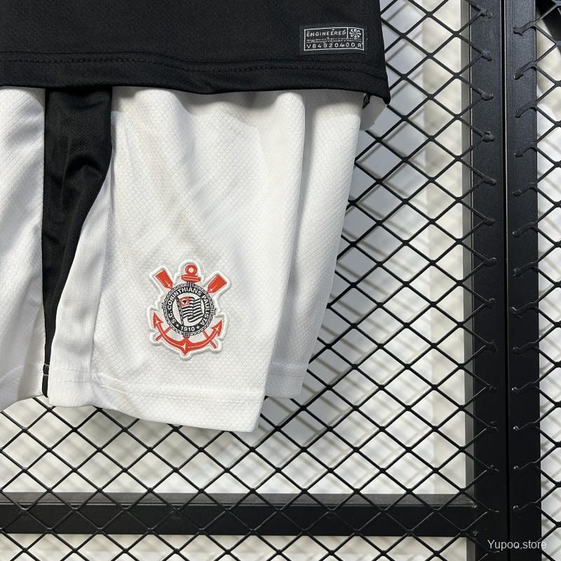 Kids’ Kit SC Corinthians 2025-26 Away Jersey