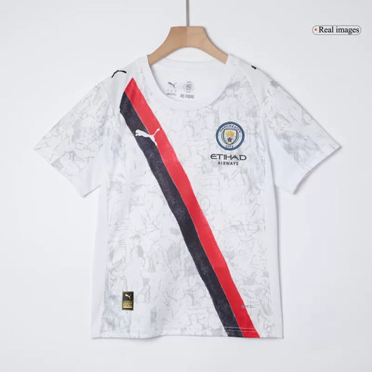 Manchester City 2025-26 Away Kids’ Kit CWC