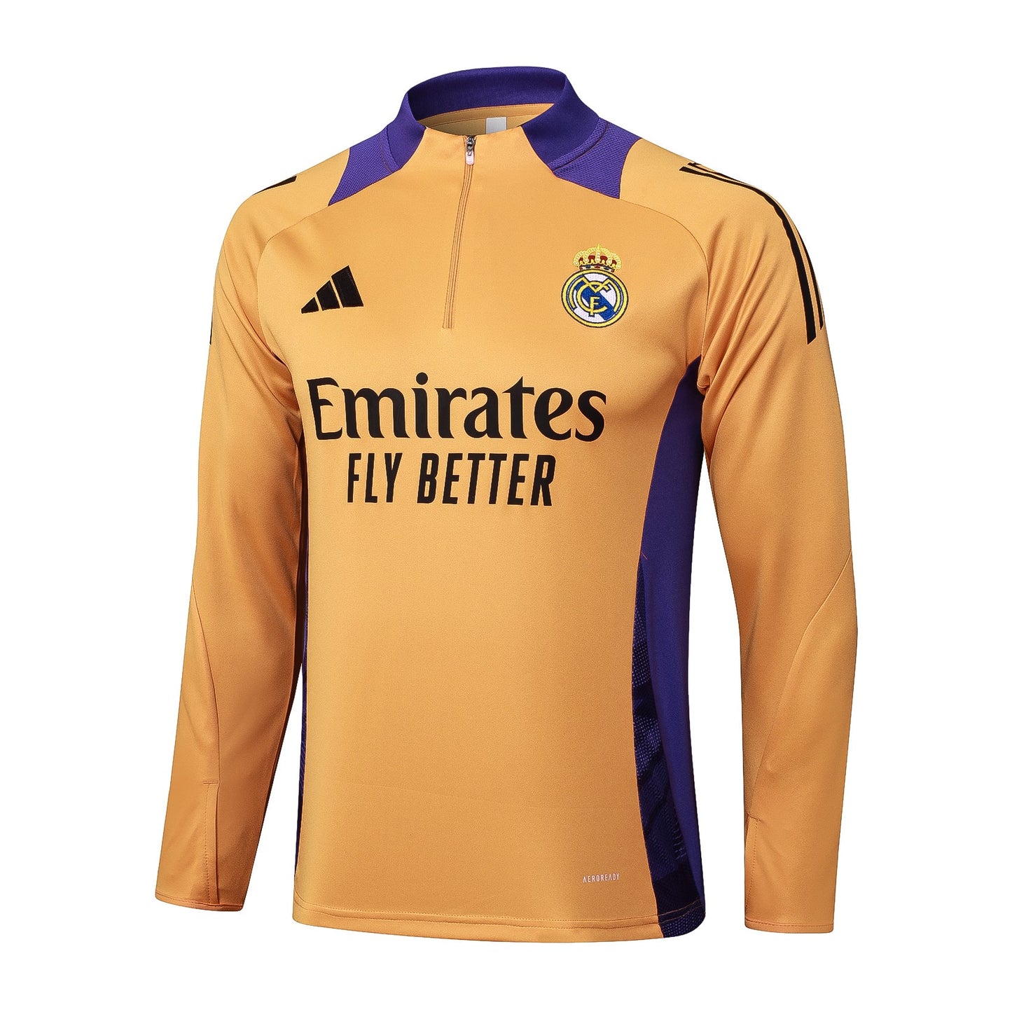 Fato de Treino Real Madrid CF 2024-25 - Camisola com Fecho