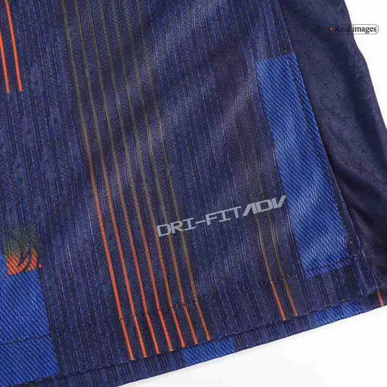 Camisola Paises Baixos 2024 Alternativa Azul Versão Adepto (Entrega Imediata)