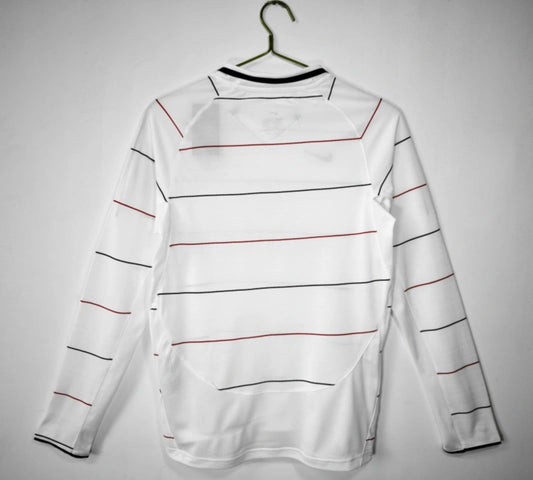2003-04 Manchester United Long-Sleeve Away Jersey