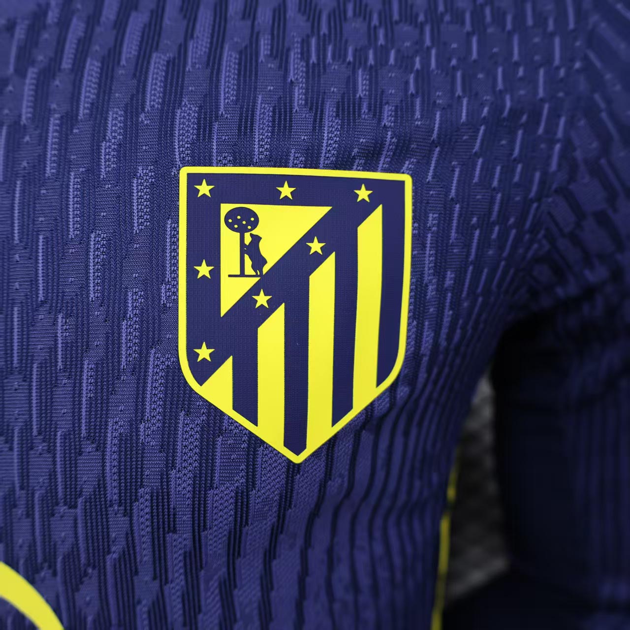 Camisola Manga Comprida Atletico Madrid 2025-26 Alternativa Azul Versão Jogador
