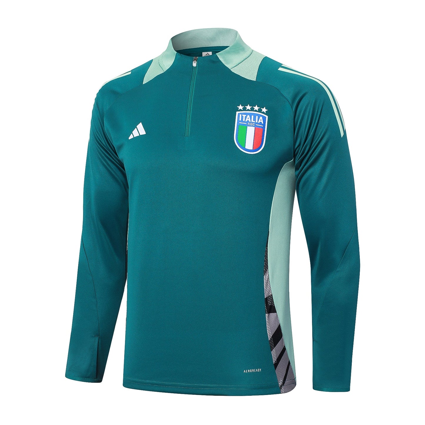 Fato de Treino Italia 2024- Camisola com Fecho