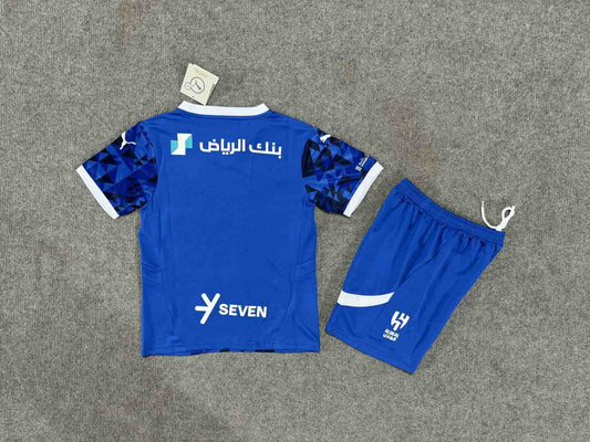 “Al-Hilal SFC 2024-25 Home Kids’ Kit”