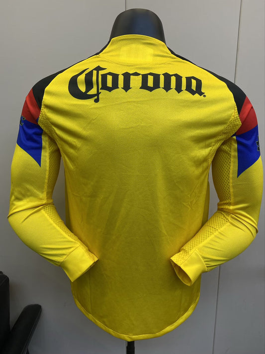2025-26 CF América Long-Sleeve Home Player Version Jersey