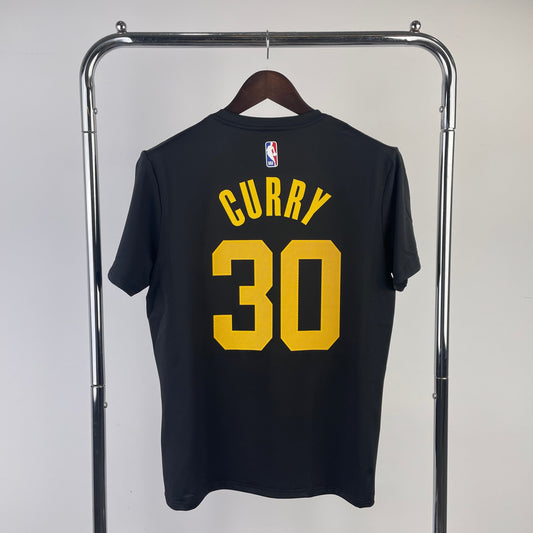 T-shirt NBA 2022 Golden State Warriors Dri-Fit Curry #30 Black