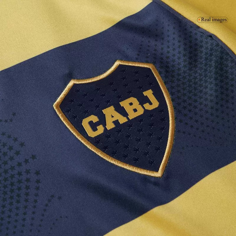 Camisola CA Boca Juniors 2025-26 Alternativa Amarela Versão Adepto