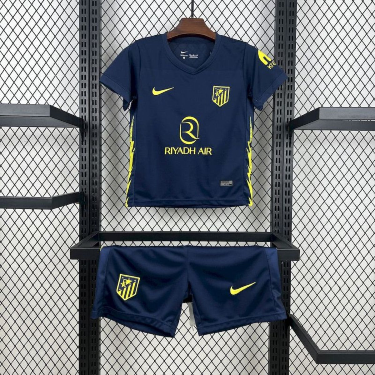 Kit Criança Atletico Madrid 2025-26 Alternativo