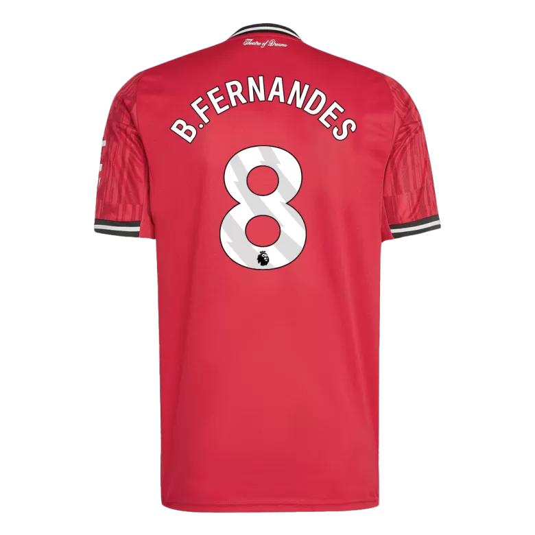 Camisola M-United 2025-26 Principal Versão Adepto B.FERNANDES #8