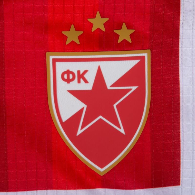 Camisola FK Estrela Vermelha 2025-26 Principal Versão Adepto