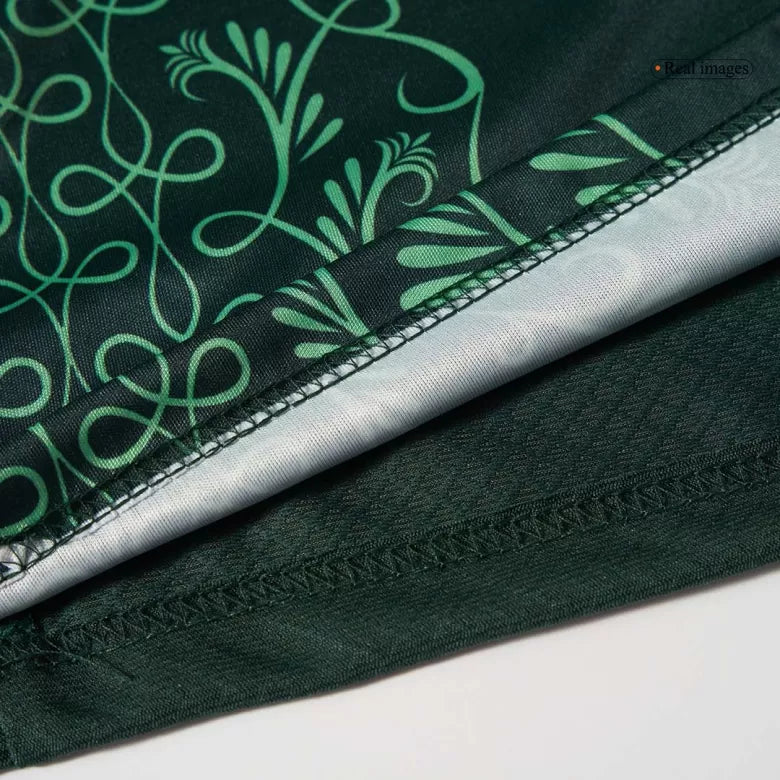 Camisola Argelia 2024 Alternativa Verde Versão Adepto