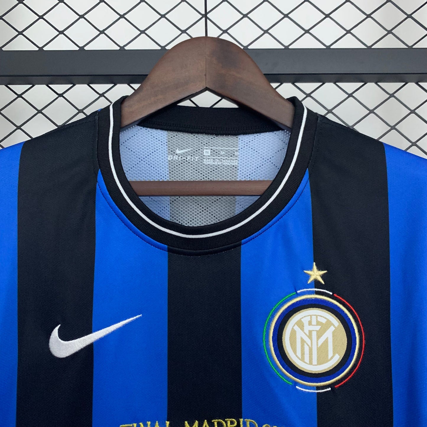 Camisola Manga Comnprida Inter Milão 2009-10 Principal Final UCL