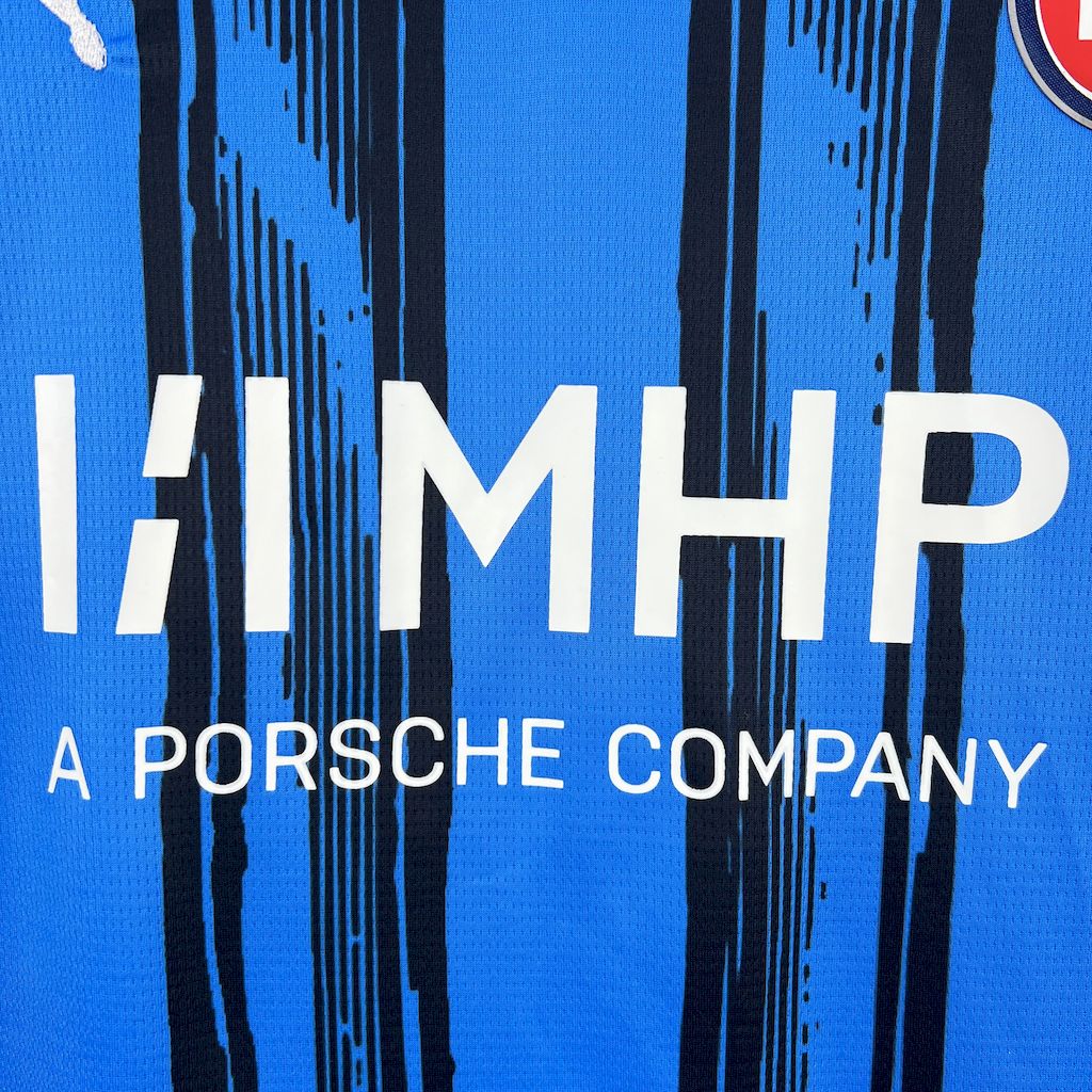 Camisola 1.FC Heidenheim 2025-26 Alternativa Azul Versão Adepto