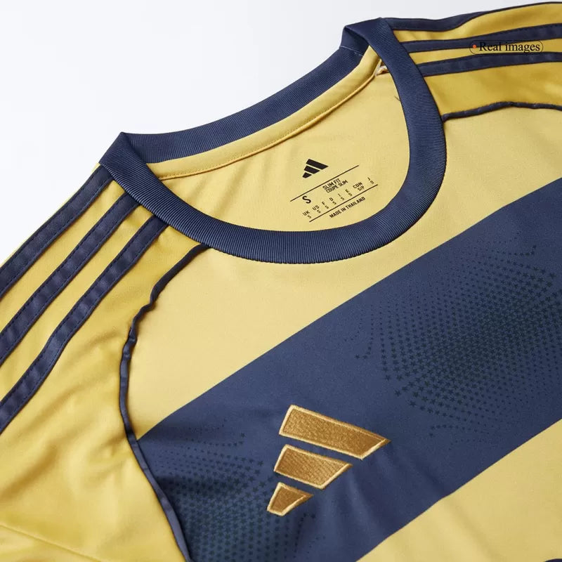 Camisola CA Boca Juniors 2025-26 Alternativa Amarela Versão Adepto