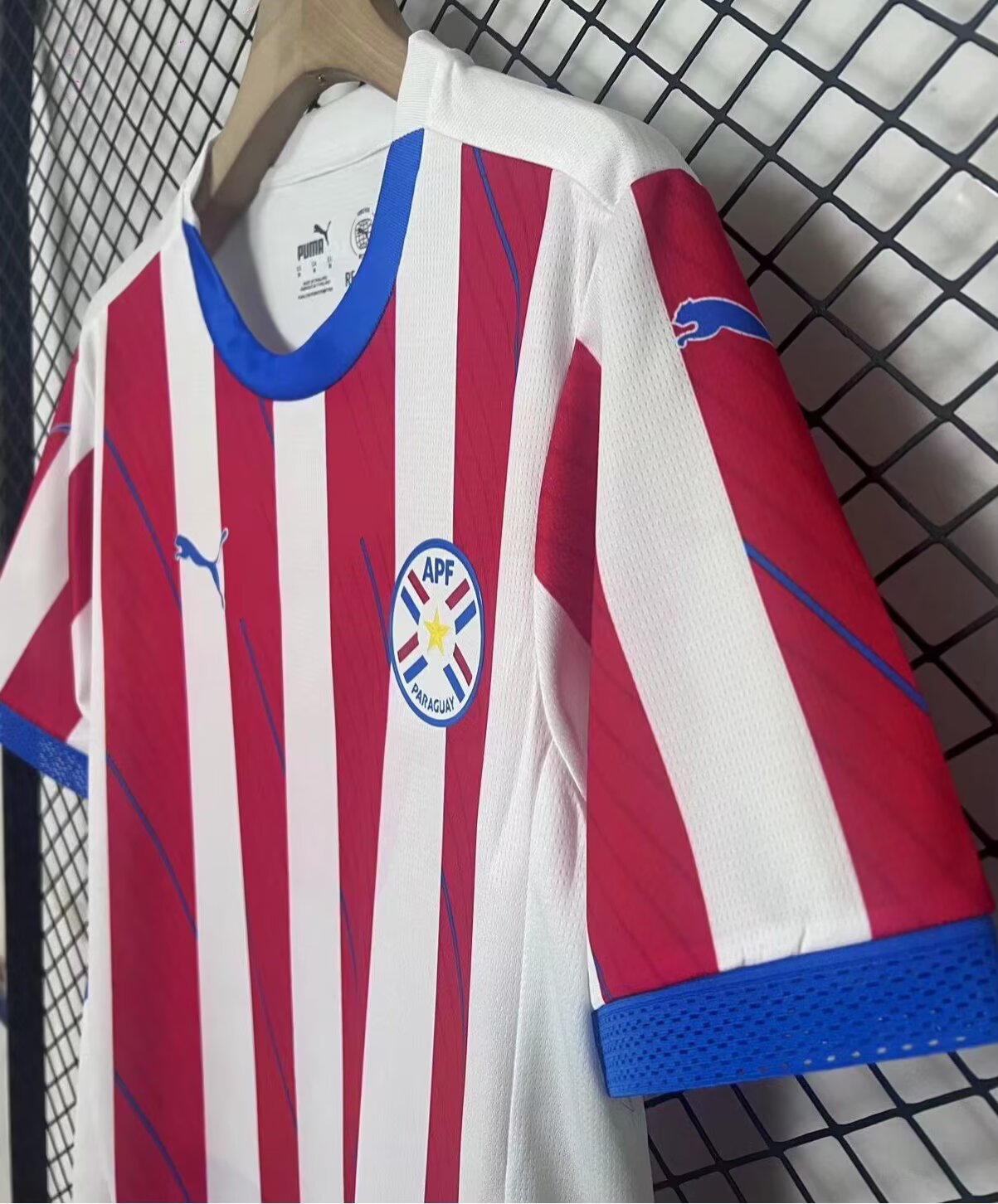 Camisola Paraguai 2025 Principal Versão Adepto