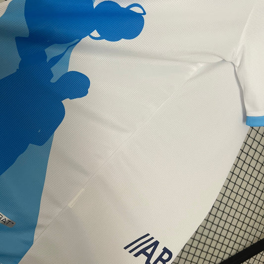 RC Deportivo de La Coruña Jersey 2024-25 White Away Fan Version