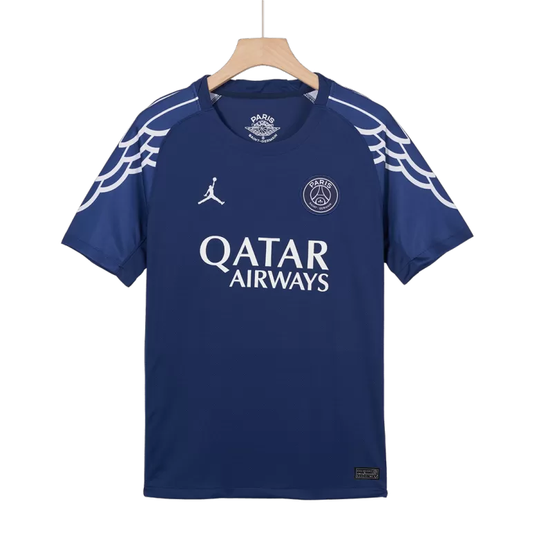 Camisola FC Paris Saint-Germain 2024-25 Alternativa Azul UCL Versão Adepto JOÃO NEVES #87