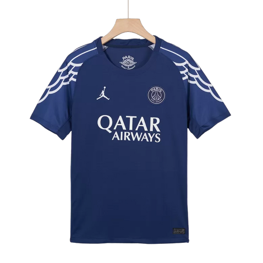 Camisola FC Paris Saint-Germain 2024-25 Alternativa Azul UCL Versão Adepto JOÃO NEVES #87