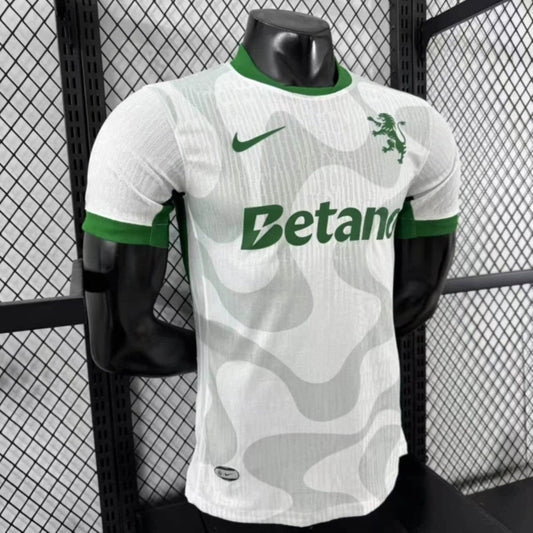 Sporting CP 2025-26 White Alternate Player Version Jersey