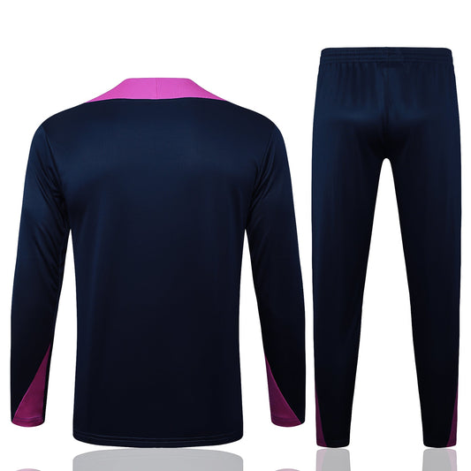 FC Barcelona 2024-25 Tracksuit – Zip-Up Jacket