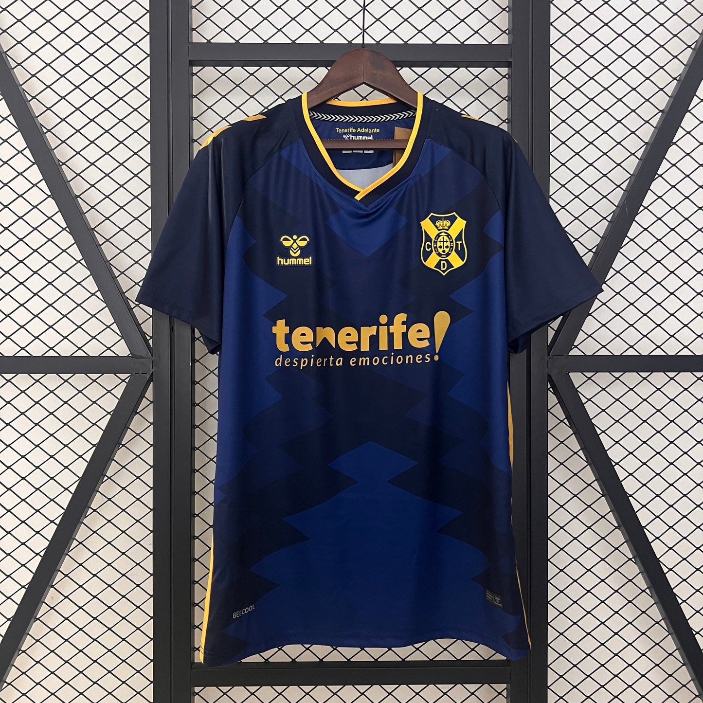 Camisola CD Tenerife 2024-25 Alternativa Azul Versão Adepto