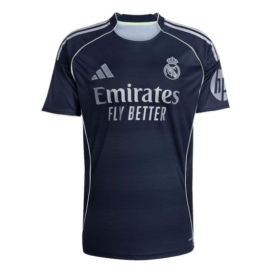 Camisola Real Madrid CF 2025-26 Alternativa Azul Escura Versão Adepto VALVERDE #8
