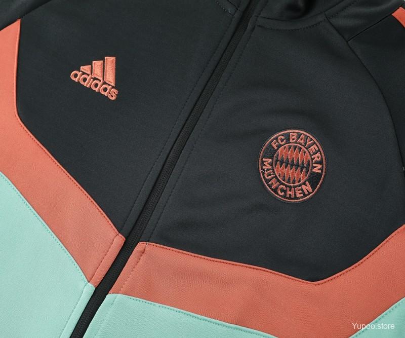 Fato de Treino FC Bayern Munique 2024-25 - Casaco sem Capuz