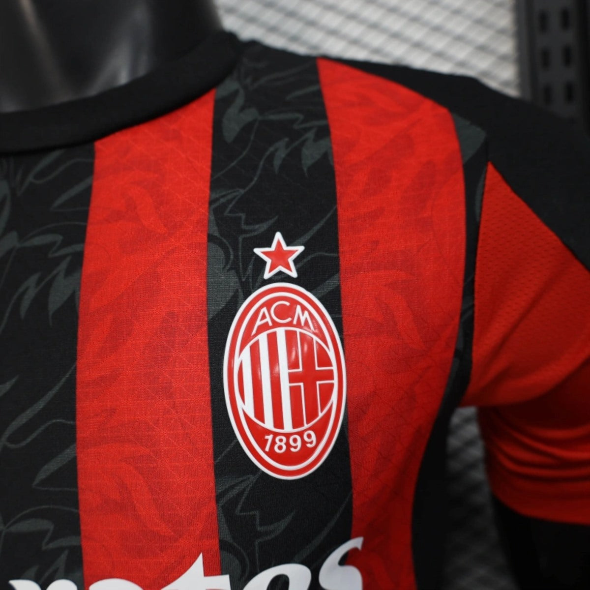 Camisola Ac Milan 2025-26 Principal Versão Jogador