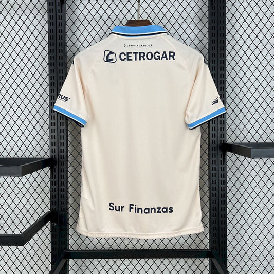 Camisola Racing Club 2025-26 Alternativa Branca Versão Adepto