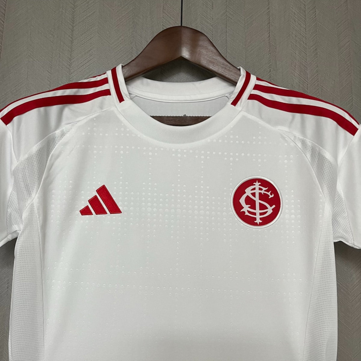 Camisola SC Internacional 2025-26 Alternativa Branca Lisa Versão Mulher