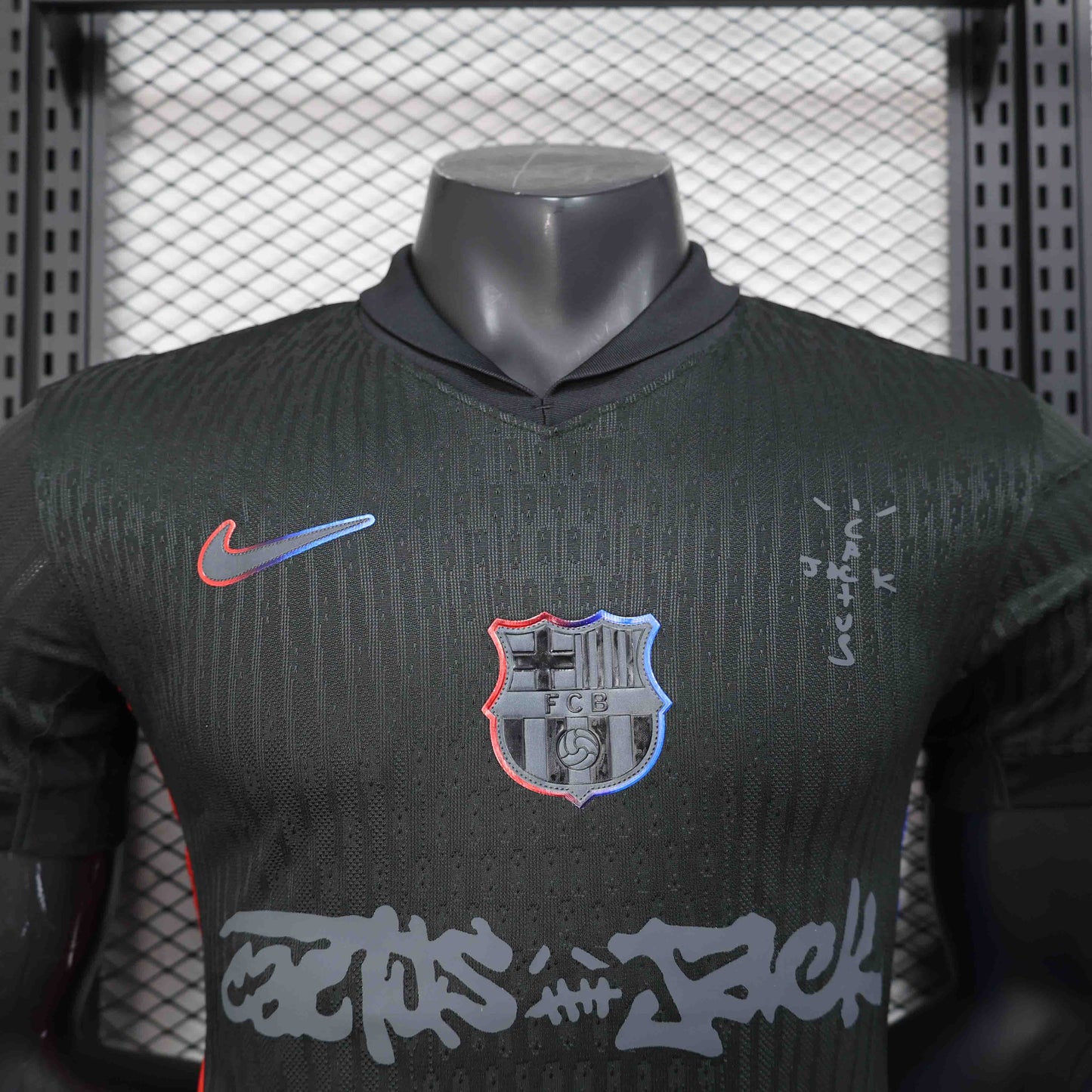 Camisola FC Barcelona 2025-26 Edição Travis Scott Versão Jogador