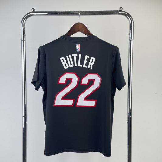NBA Miami Heat Black Dri-Fit Butler #22 T-Shirt