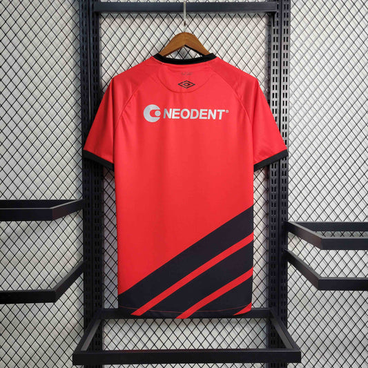2023-24 Club Athletico Paranaense Home Jersey with All Sponsors