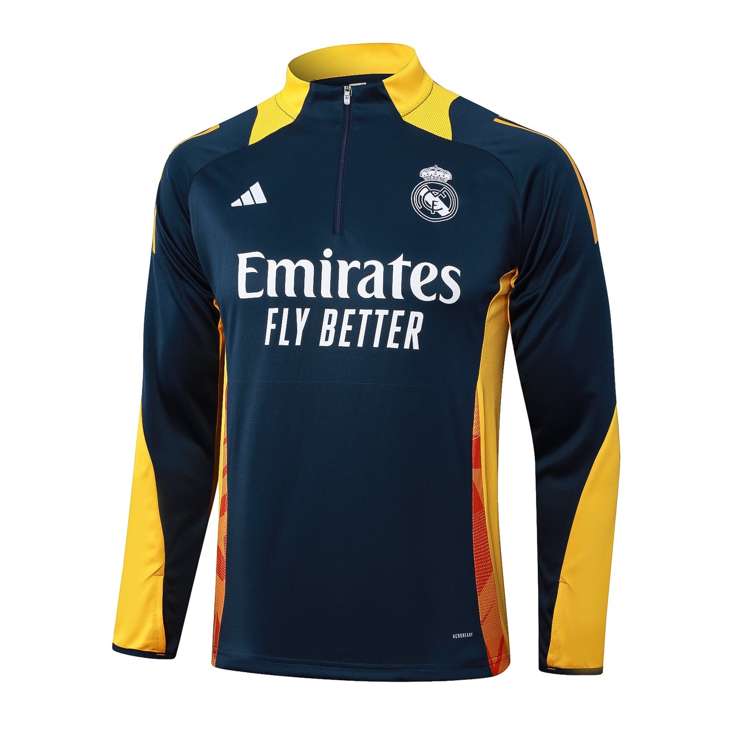 Fato de Treino Real Madrid CF 2024-25 - Camisola com Fecho