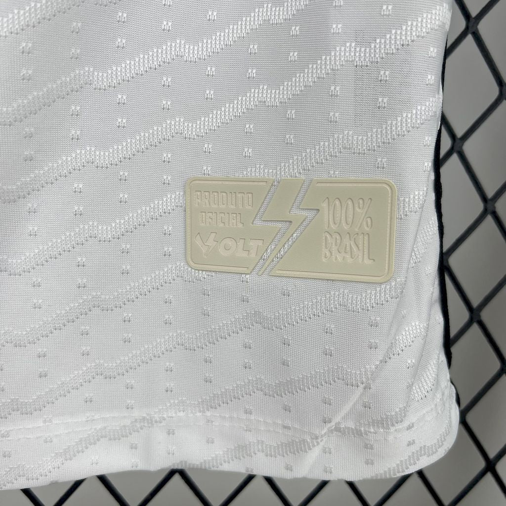 Camisola EC Vitoria 2025-26 Alternativa Branca Lisa Versão Adepto