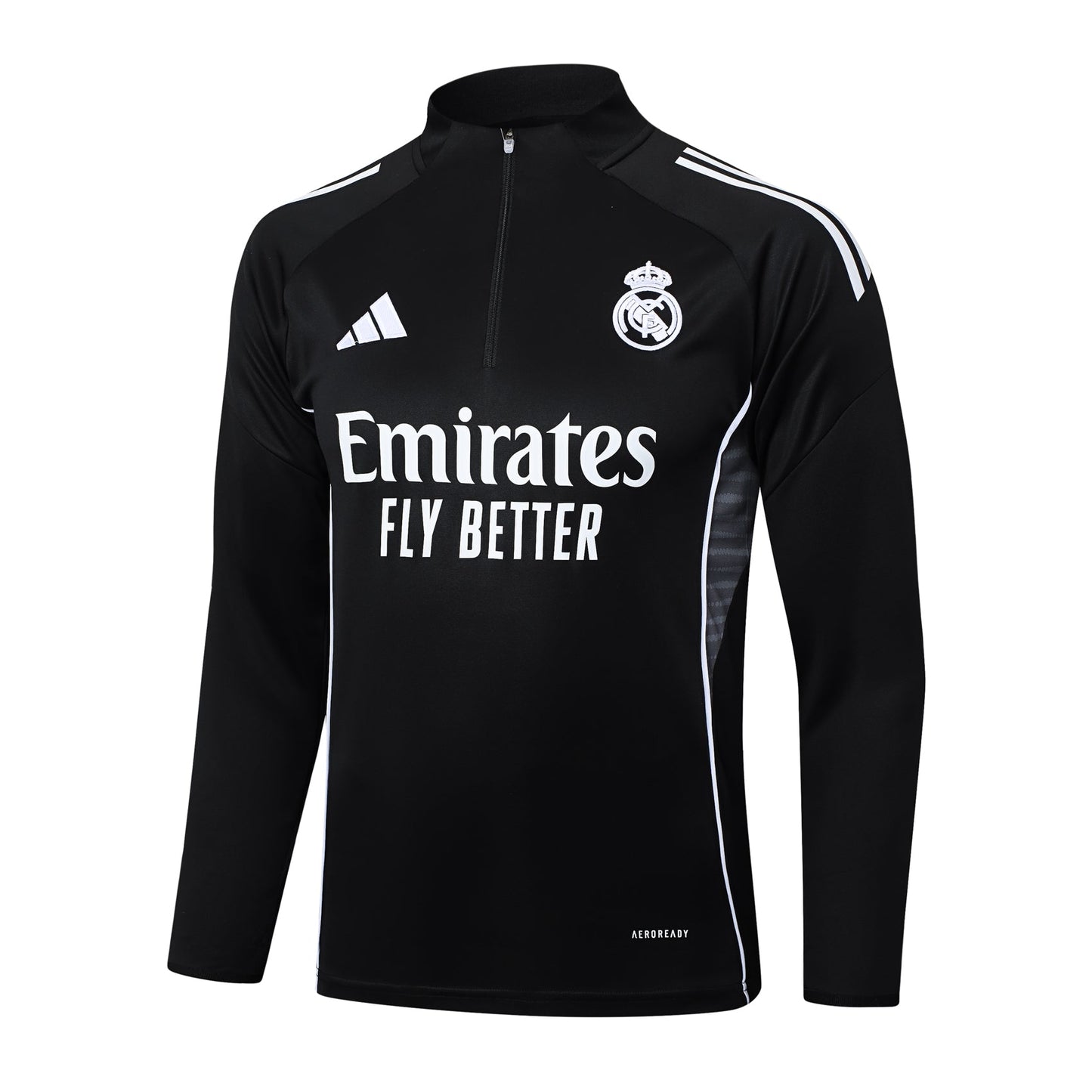 Fato de Treino Real Madrid CF 2024-25 - Camisola com Fecho