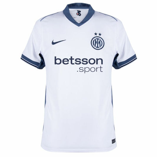 Camisola Inter Milão 2024-25 Alternativa Branca Versão Adepto BARELLA #23