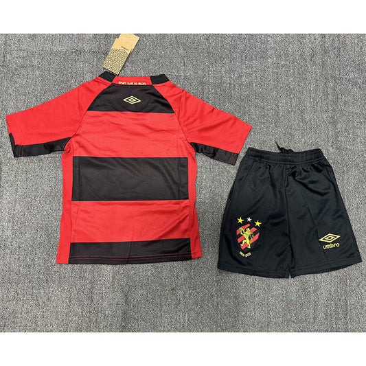 Kids’ Kit SC Sport Recife 2025-26 Home Jersey