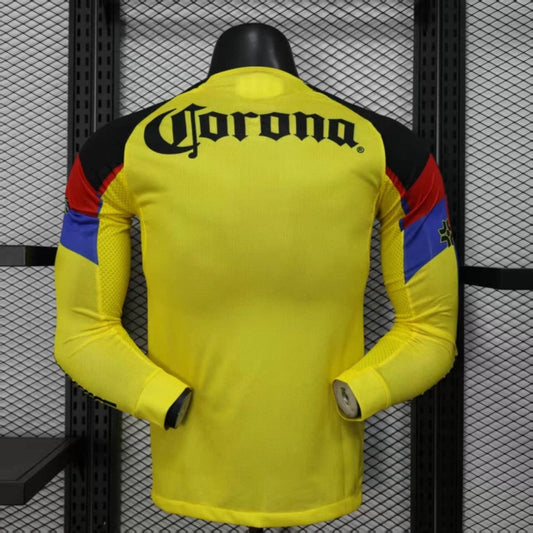 2025-26 CF América Long-Sleeve Home Player Version Jersey
