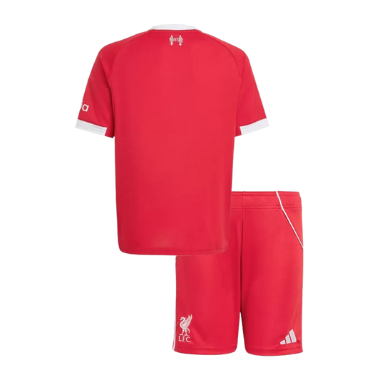 Liverpool 2025-26 Home Kids’ Kit