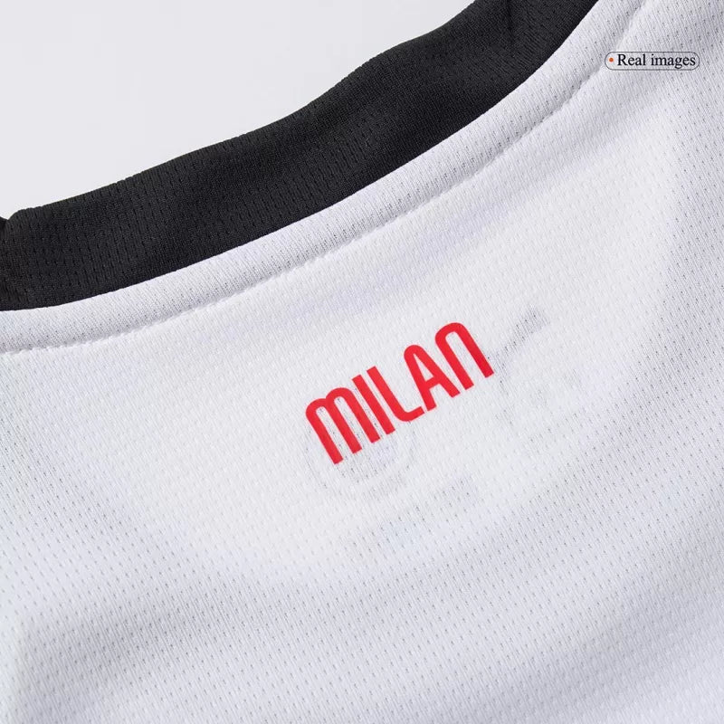 Camisola Ac Milan 2025-26 Alternativa Branca Versão Adepto
