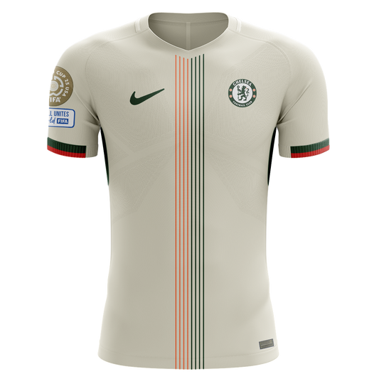 Camisola CHE 2025-26 Alternativa Branca CWC Versão Adepto JAMES #24